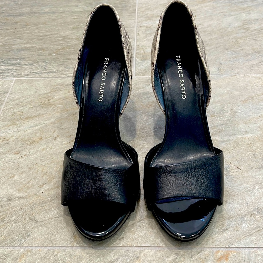 Franco Sarto Open Toe Pumps